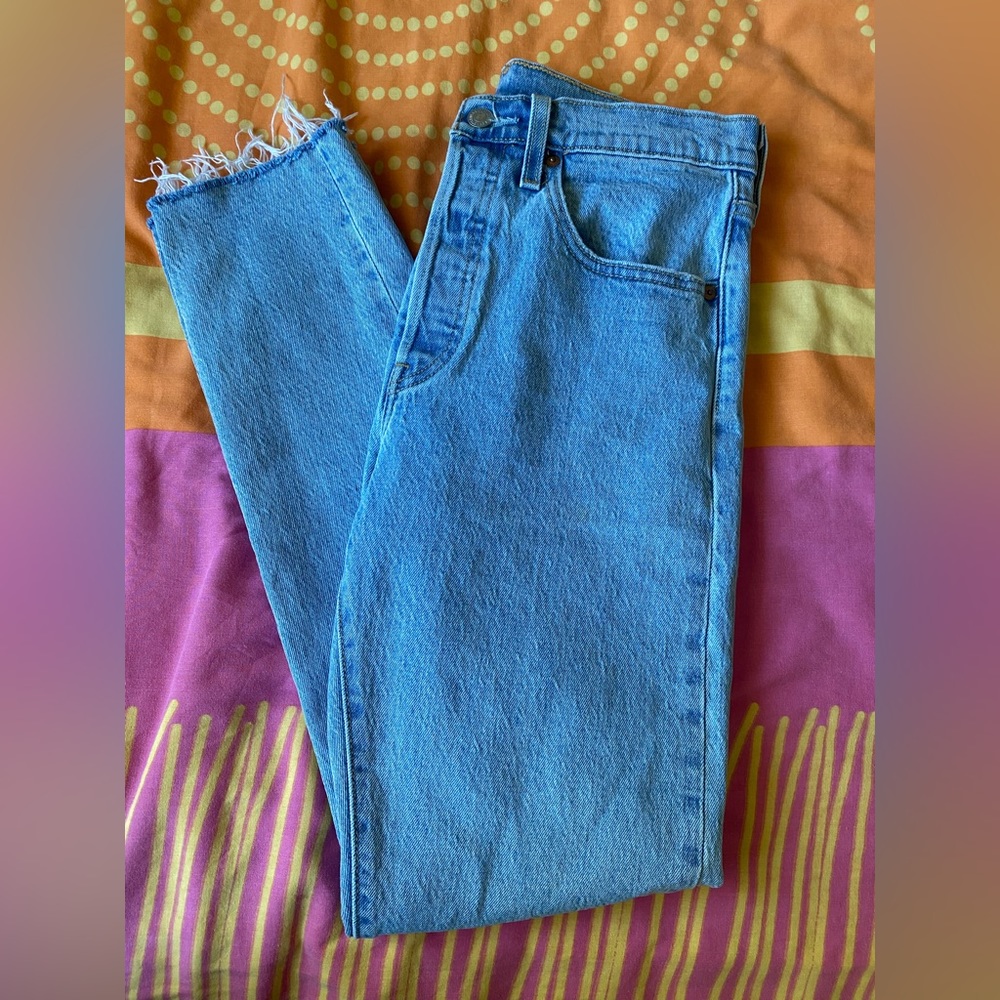 Women skinny 501s Levi’s high rise